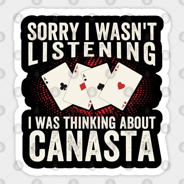 Funny Canasta Game card Sticker by Be Cute 